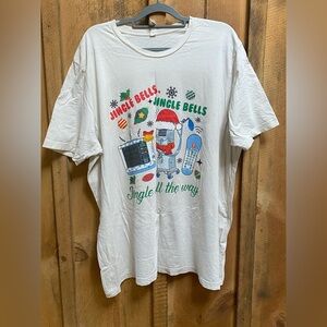 Bella + Canvas 3XL Funny Christmas Medical Shirt Jingle Bells Nurse Doctor Tee